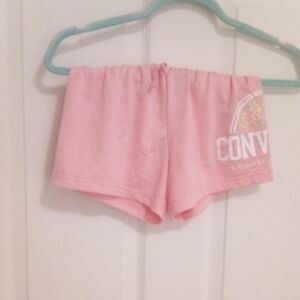 Converse Light Pink Casual Shorts